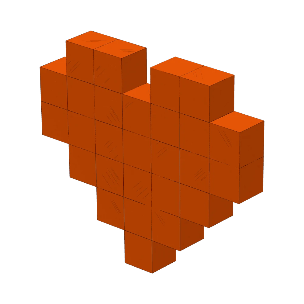 Heart template