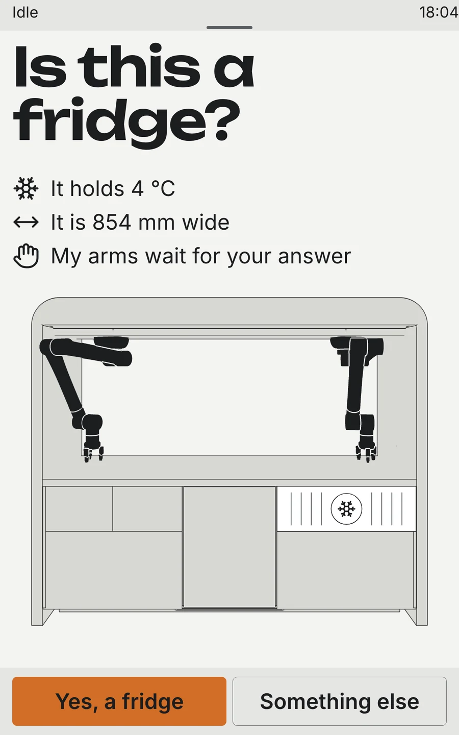 Is this a fridge? — a new module in the right bays