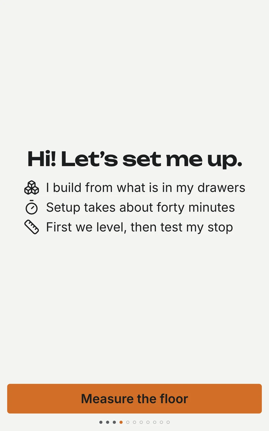 Hi! Let’s set me up.