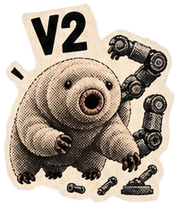 Tardigrade sticker: V2